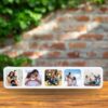 Cuadro 5 Fotos Personalizado Decorativo Regalo Único Blanco Personalizado Con Cualquier Diseño - Imagen 4